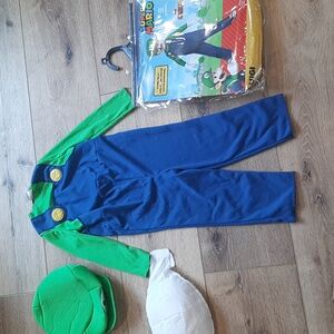 Super Mario Luigi Costume 2T